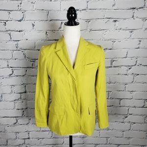 Vince Chartreuse Blazer